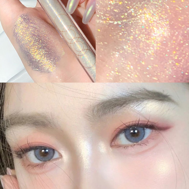 Color Liquid Glitter Makeup Highlighter/Long Lasting Waterproof Face Body Gloss/Shimmer Diamond Concealer/Grooming Brighten Face Cosmetics | BigBuy360 - bigbuy360.vn