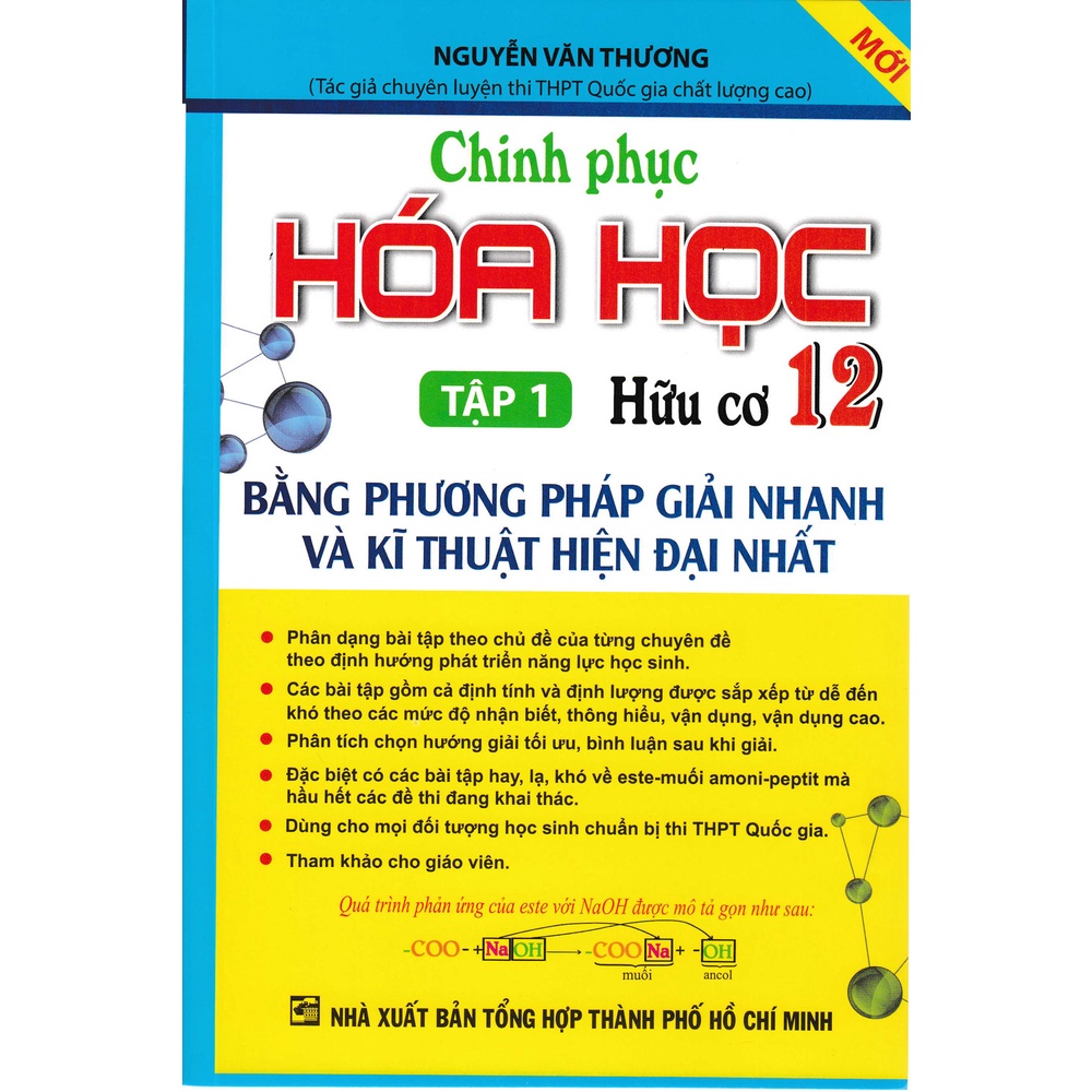 Sách - Chinh Phục Hóa Học Hữu Cơ 12 Tập 1