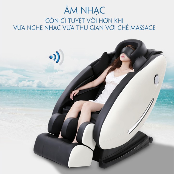 Ghế massage liên động tự động massage toàn thân thời thượng quý phái, Ghế mát xa trị liệu công nghệ mới