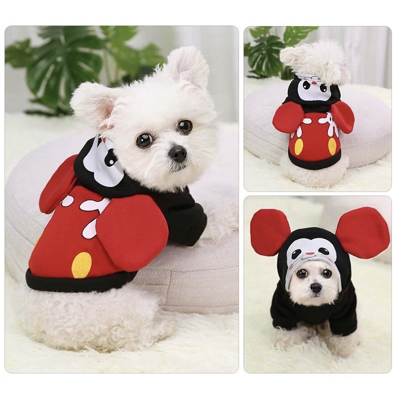 Áo Hoodie nỉ nhiều mẫu cực xinh cho cún miu