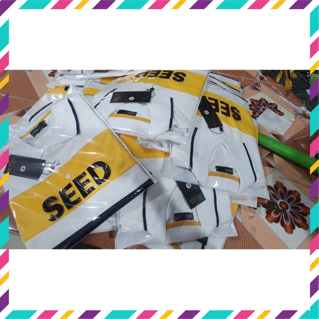[CAO CẤP] Áo Polo Sọc Vàng Cho Nam,Polo Seed | BigBuy360 - bigbuy360.vn