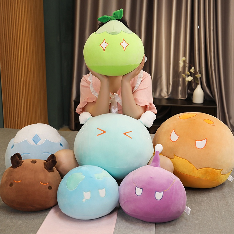 🔥Cái mới! 🔥Gấu bông slime nguyên tố genshin impact nhiều mẫu 30/40cm