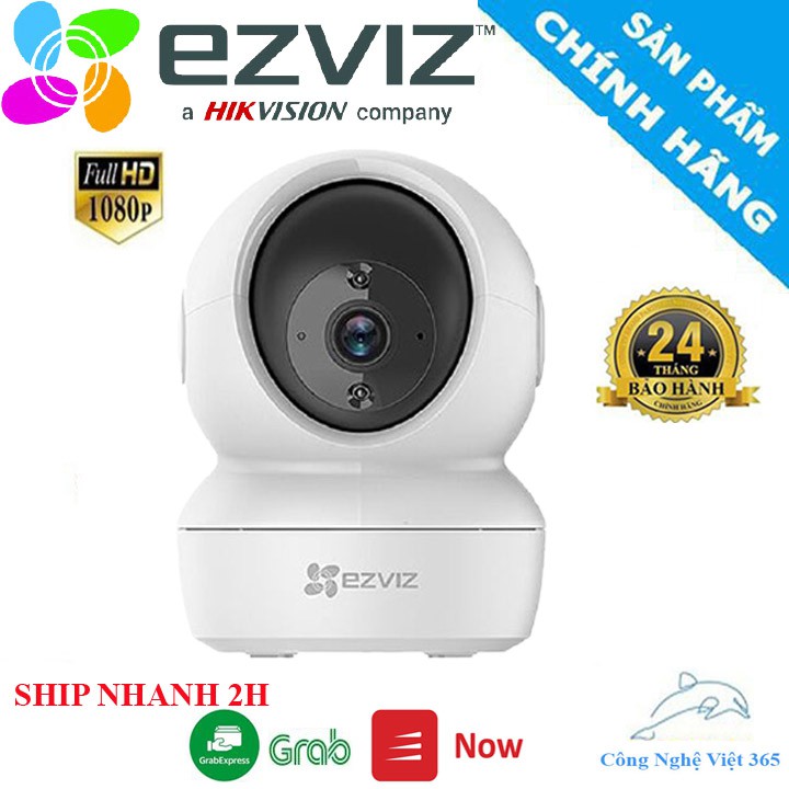 Camera Wifi Ezviz C6N 1080P, 2K Full HD 1080P 2MP,4MP  Xoay 360 độ , Đàm Thoại LOA 2 Chiều , Full HD – Bảo hành 24 Tháng
