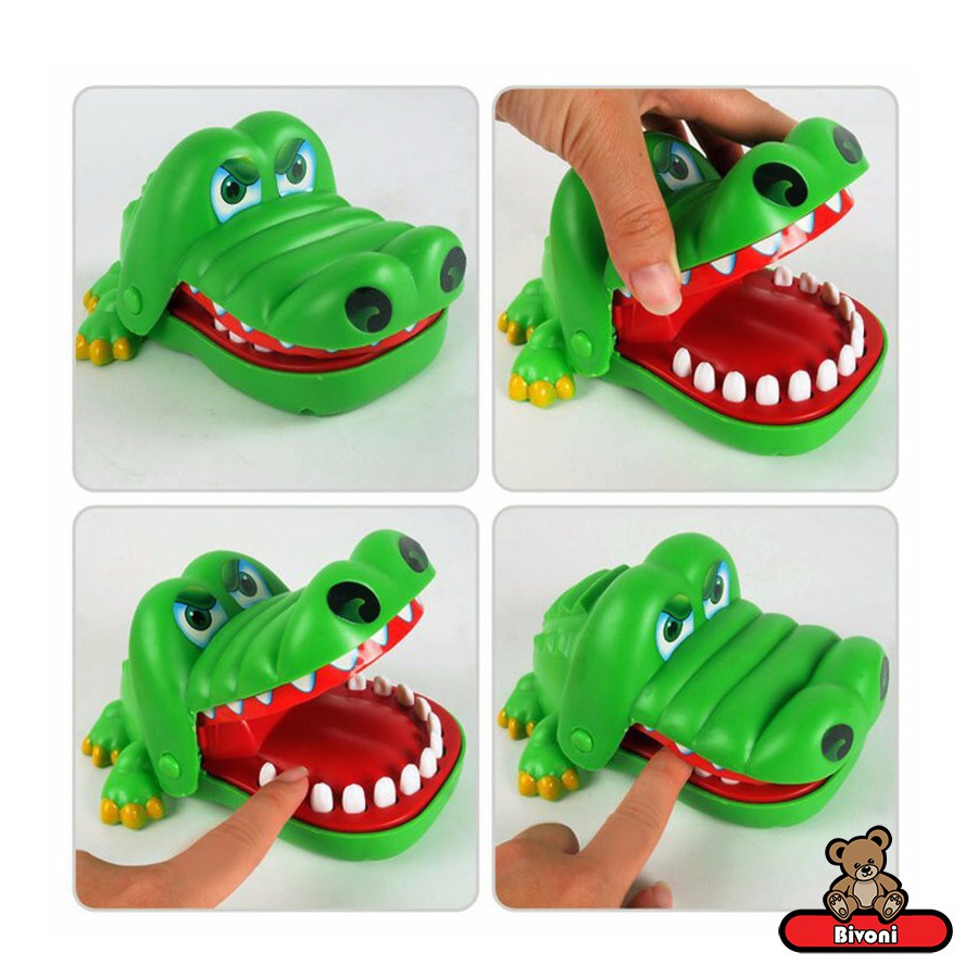 Bộ Đồ Chơi Khám Răng Cá Sấu Crocodile Dentist Cỡ Lớn