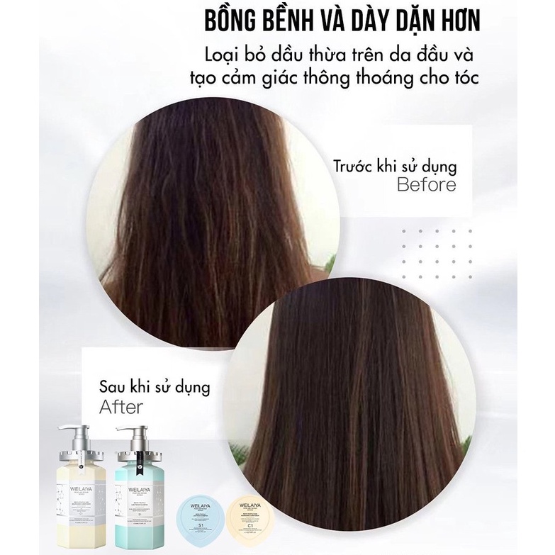 [Tặng Không Bán] Dầu Gội Weilaiya Phục Hồi Đa Tầng Nấm Truffle Weilaiya Mini 14g