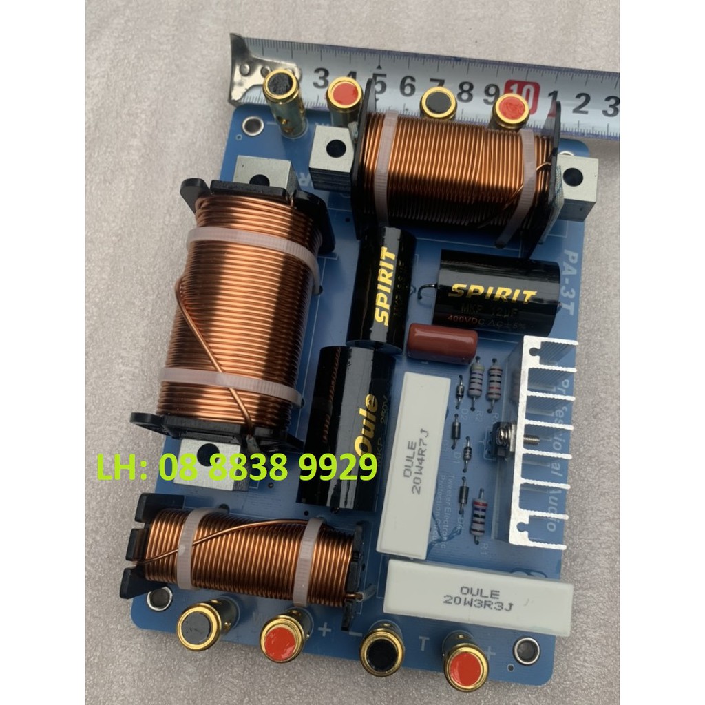 CẶP MẠCH PHÂN TẦN LOA SÂN KHẤU LỚN 3 ĐƯỜNG TIẾNG PA-3T - GIÁ 2 MẠCH