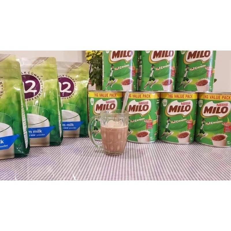 Milo úc, sữa A2