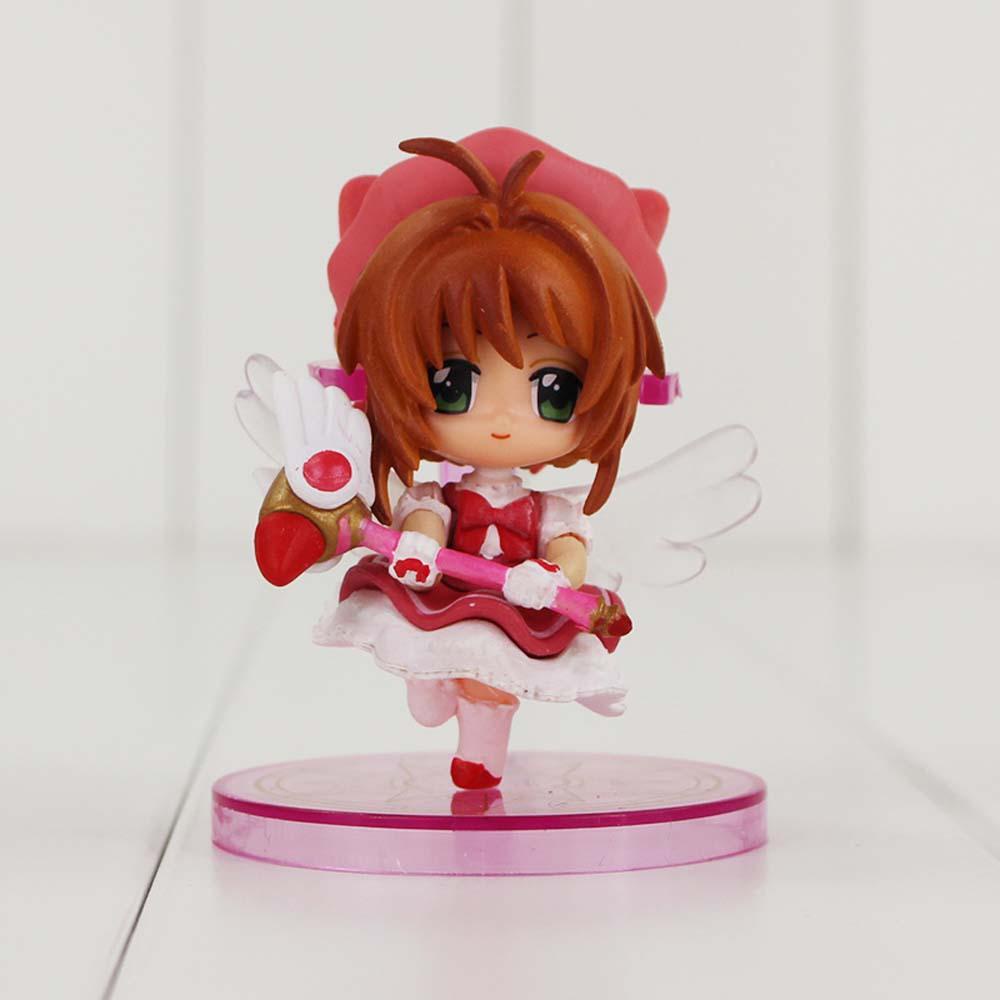 SJJL Mô Hình Đồ Chơi Nhân Vật Hoạt Hình Thủ Lĩnh Thẻ Bài Sakura