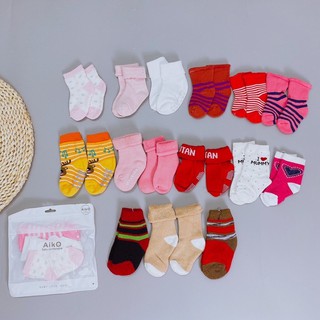 Set 10 đôi tất len xù cho bé