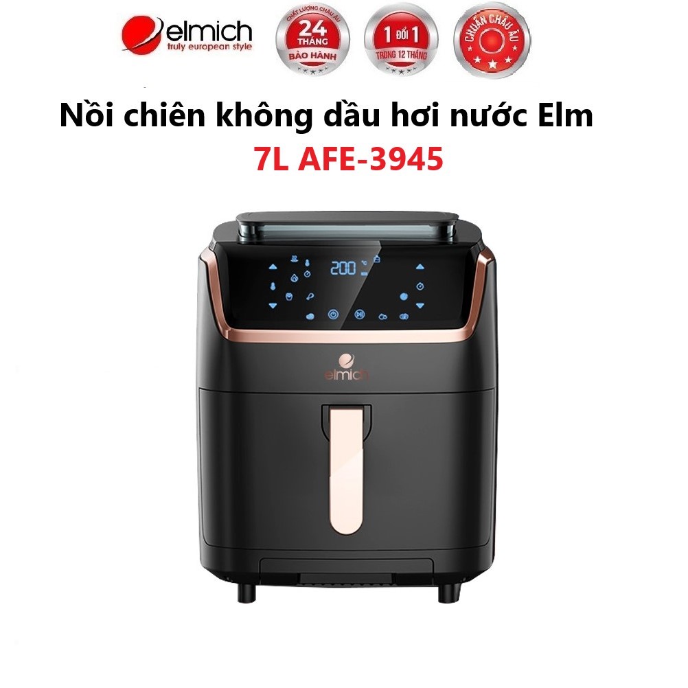 Nồi chiên không dầu hơi nước Elmich 7L AFE-3945