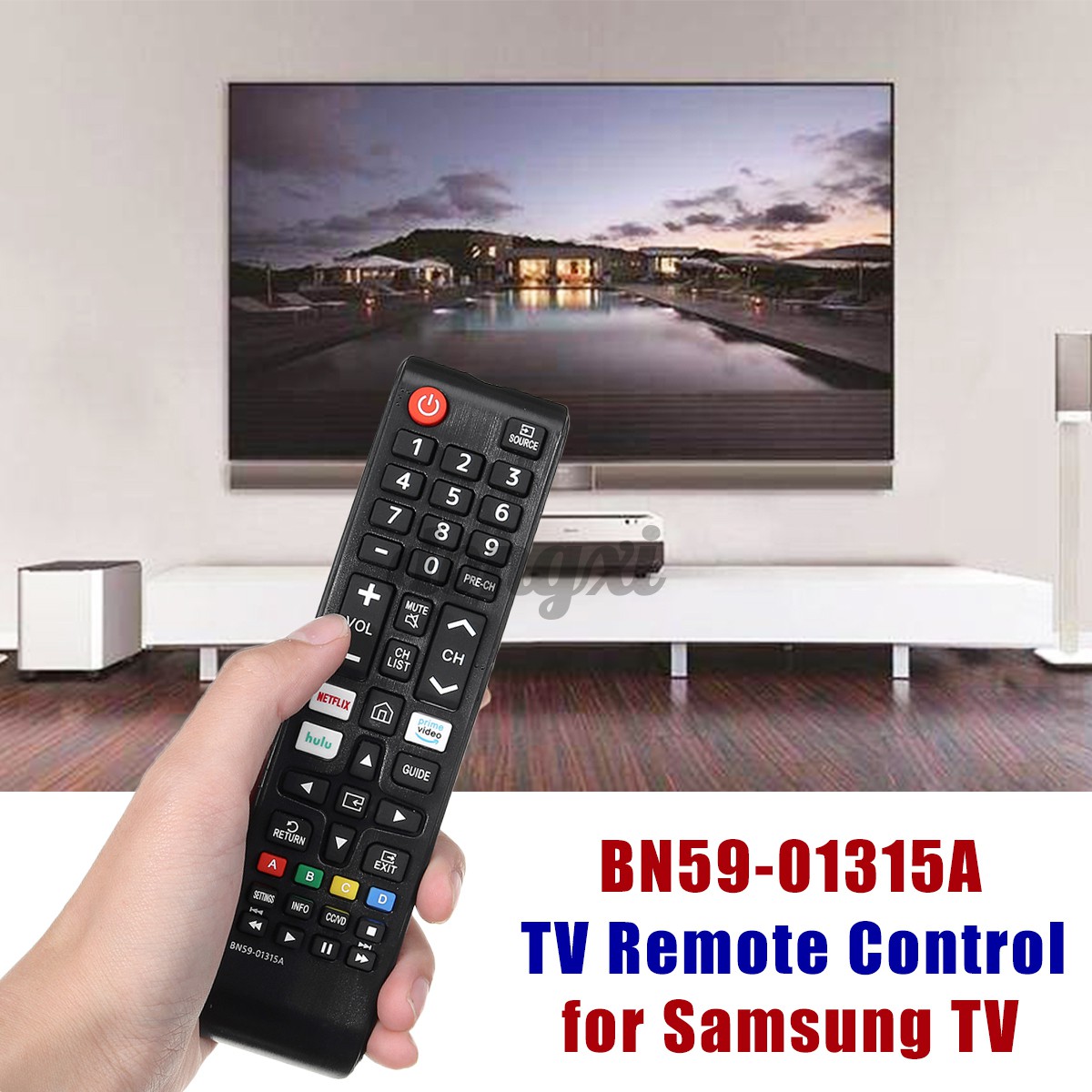 Điều Khiển Từ Xa Bn59-01315A Cho Tv Samsung Tv Un55Ru710D Un58Ru7100