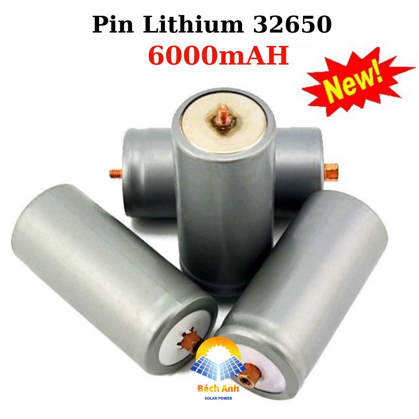 Pin Lithium 32650 - 6000mah (Hàng mới về)