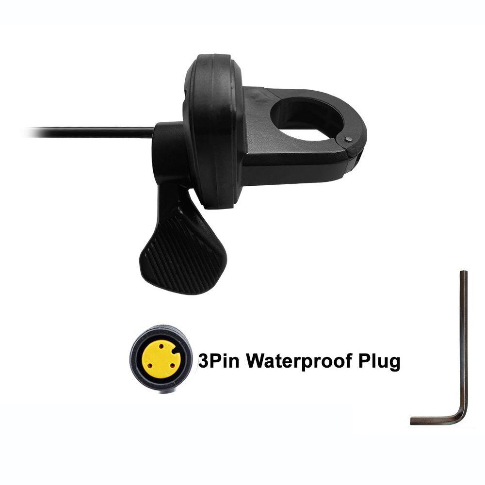 MELODG Bộ Phận Chỉnh Lưu Ngón Cái Chống Nước Cho BAFANG TT-009 Mid Motor 3Pin