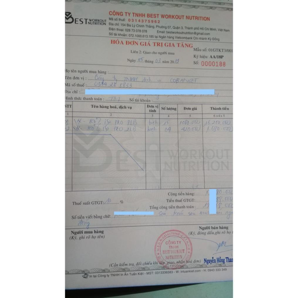 Sữa Tăng Cơ 100% Hydrolyzed Whey Vitaxtrong Iso Pro 5lbs (2.4kg) Chính Hãng