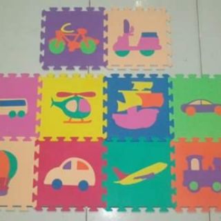 Thảm lắp ghép cho bé.