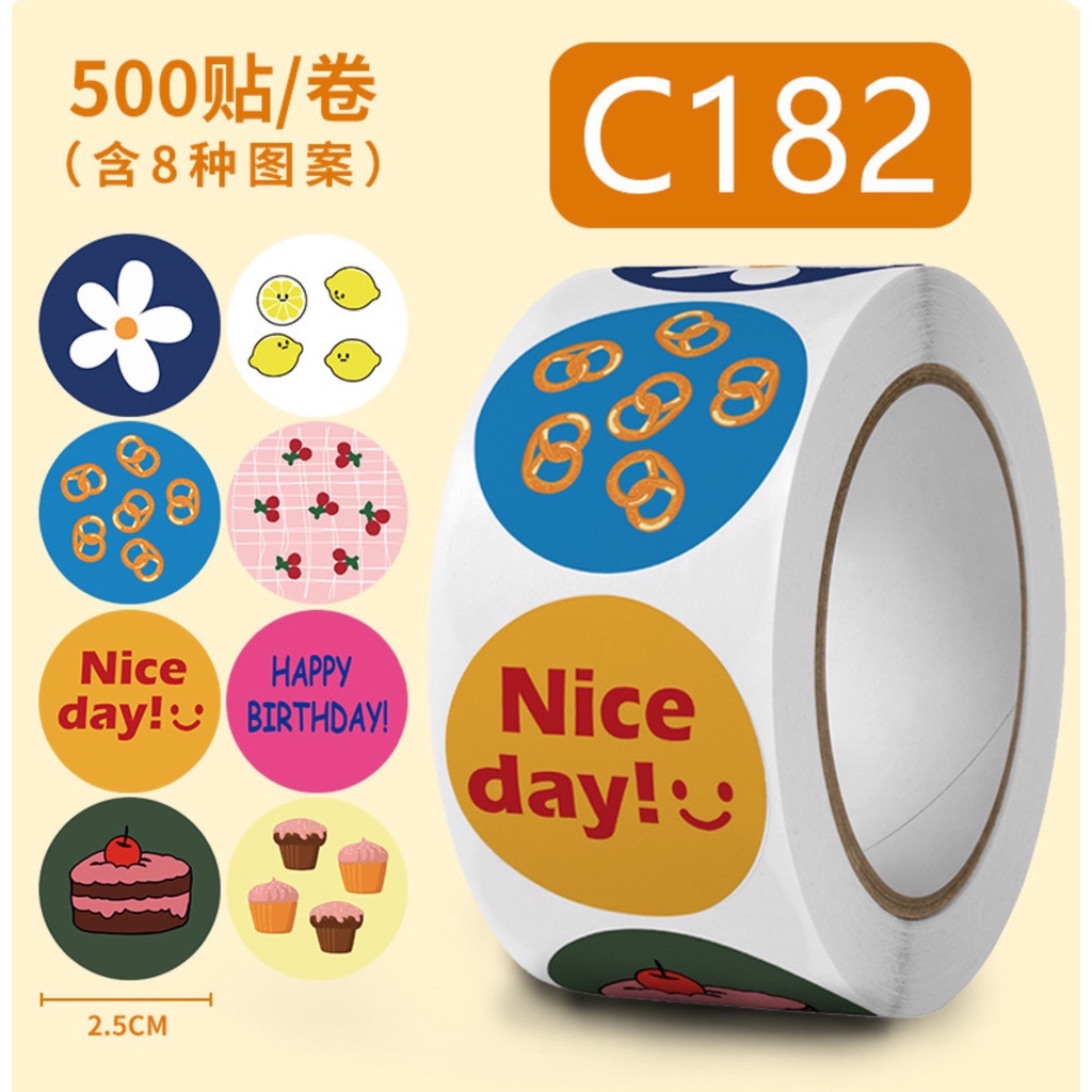 TEM_Tem dán chữ " Thank you" >