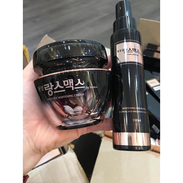 Kem Nám Trắng Da DONGSUNG Rannce Prestige Whitening Cream Mẫu Mới