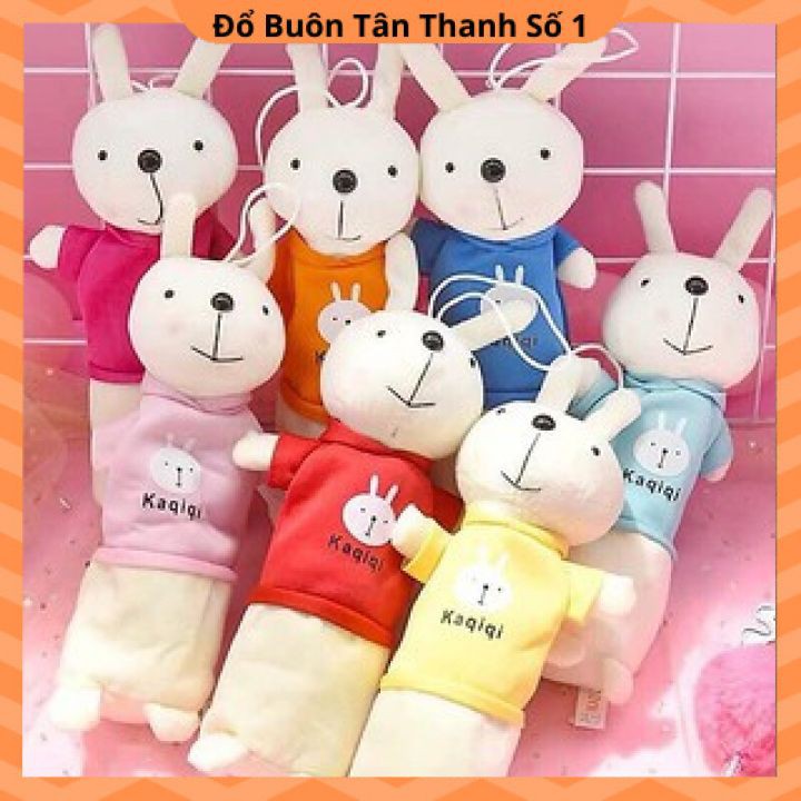 Túi đựng bút hình thỏ kaqiqi dễ thương cho bé