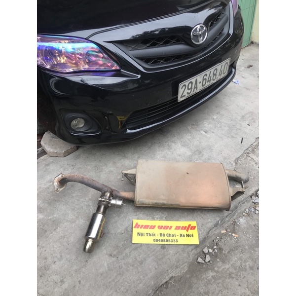 Van Pô ON-OFF thể thao + Bầu pô