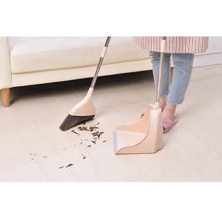 Bộ chổi hót & quét rác cao cấp (xẻng cao)