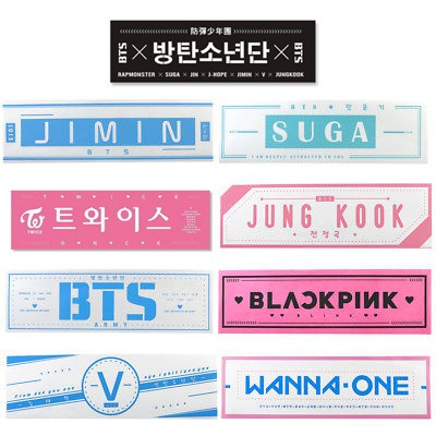 Banner vải Kpop