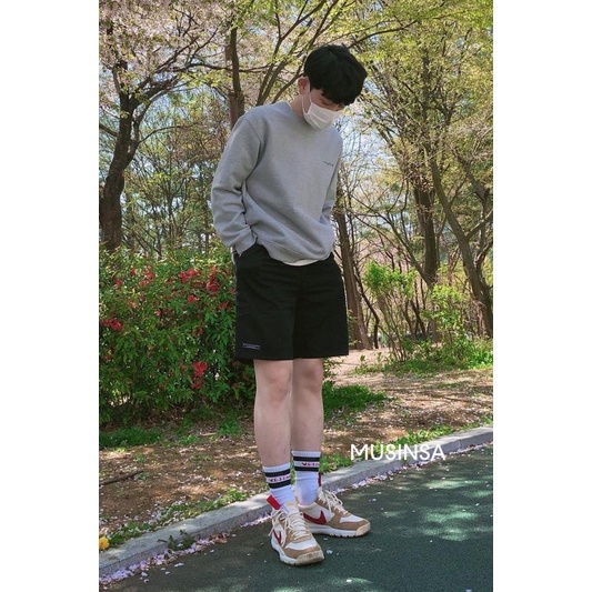 Quần short unisex Groove Hyme Hàn Quốc chính hãng