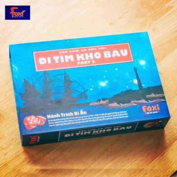 [LẺ=SỈ=SIÊU RẺ] Board game-Đi tìm kho báu phần 2 Foxi-đồ chơi gia đình tương tác tư duy-quản trị niềm tin