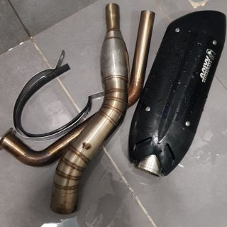 Combo full cổ pô + pô MIVV cho R15 V3