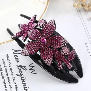 Kẹp Tóc Răng Đính Đá Thanh Lịch Cho Nữ