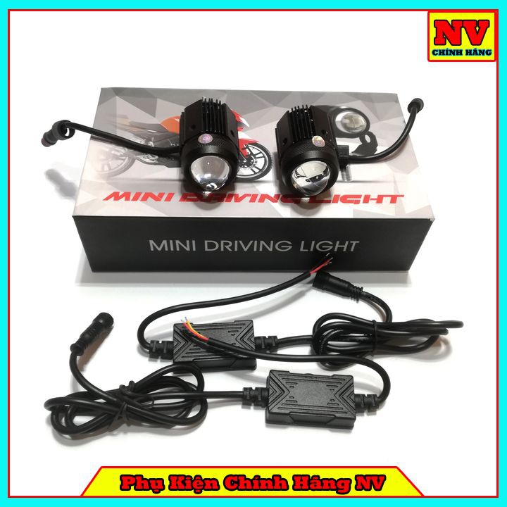 Đèn Trợ Sáng Bi Cầu 2 Chế Độ Siêu Sáng Cos Vàng Pha Trắng - Hàng Loại 1