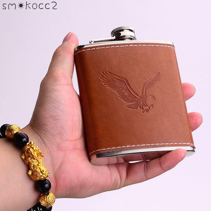 Bình Đựng Rượu Hip Flask 7oz Chất Liệu Thép Không Gỉ (Sk2)