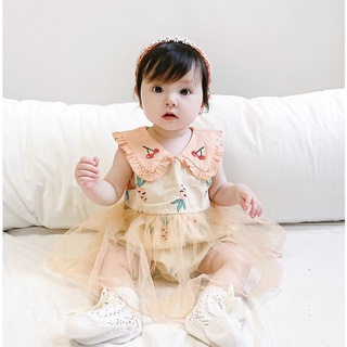 (GRH102) (11-14kg) Romper váy voan  (Puppy Kids) 🌸🌸 Váy bé gái 🌸🌸