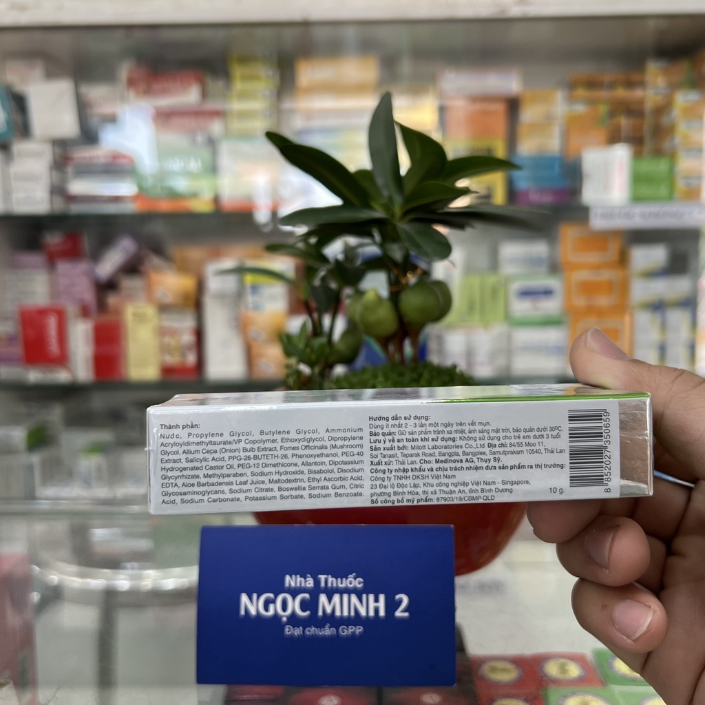 ✅ [Chính Hãng] Gel ngăn ngừa mụn Hiruscar Anti-Acne Spot Gel: sạch mụn thêm tự tin ( 10g)