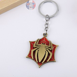 Móc khóa Người Nhện iRon Spider Man Xoay 5cm