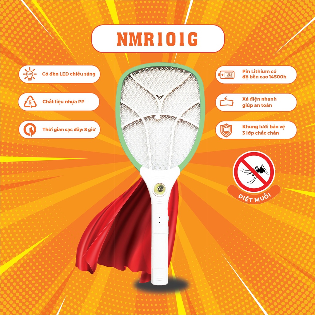 Vợt muỗi thông minh Nanoco