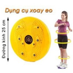 Đĩa xoay eo tập thể dục 360 độ giảm mỡ bụng, eo thon, cơ bụng săn chắc, Bàn xoay eo nhựa cứng siêu bền sbsx