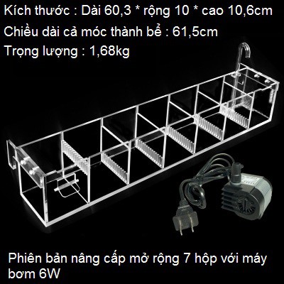 Lọc tràn mini cài thành bể to