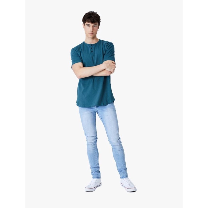 Áo thun nam dài tay in hình ảnh phim Tj 29SE3AM COTTON ON - Áo thun nam