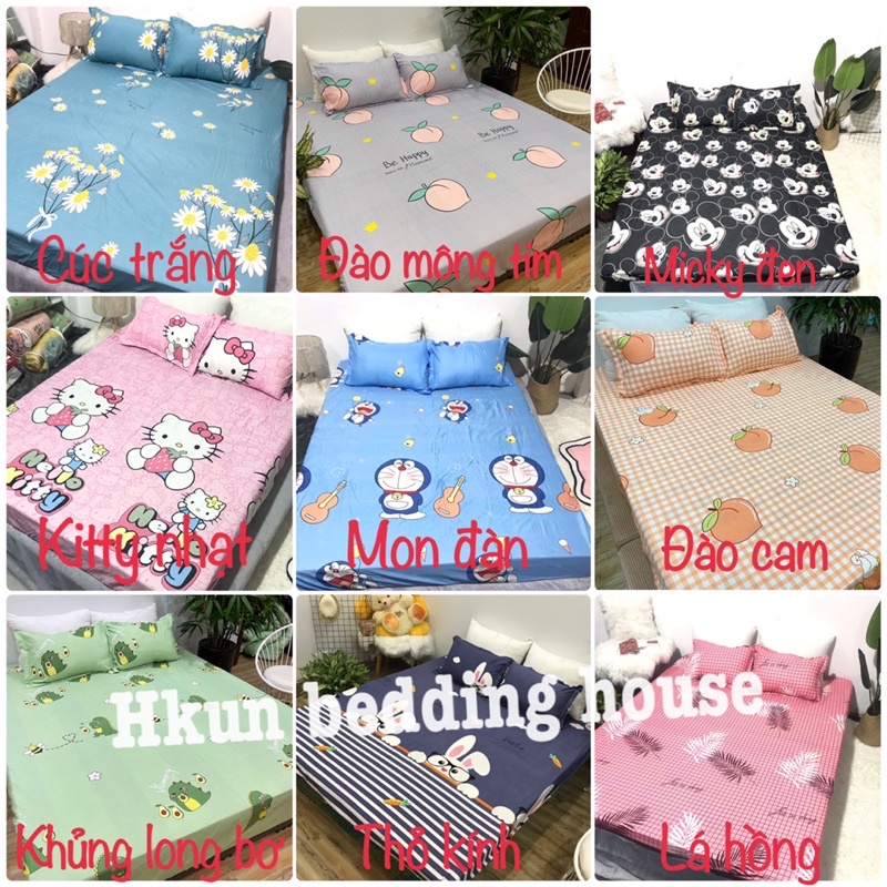 [Mã 12LSSALE giảm 100% đơn 50k] [Free ship-Xả hàng]Ga trải giường 1m 1m2 1m4 1m5 1m6 1m8 cotton poly-cung hoàng đạo