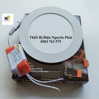 [COMBO] 10 Đèn Led Panel Âm Trần Siêu Mỏng 9w Tròn