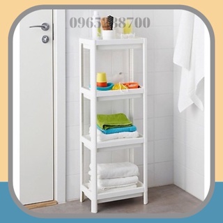 Kệ nhựa 4 tầng hàng dày đẹp đa năng