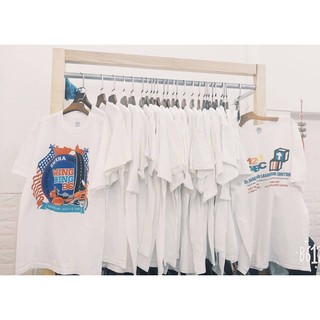 Áo phông mỹ freesize Cột điện Vintage