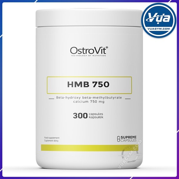 Phục hồi cơ OstroVit - HMB 750 (300 viên)