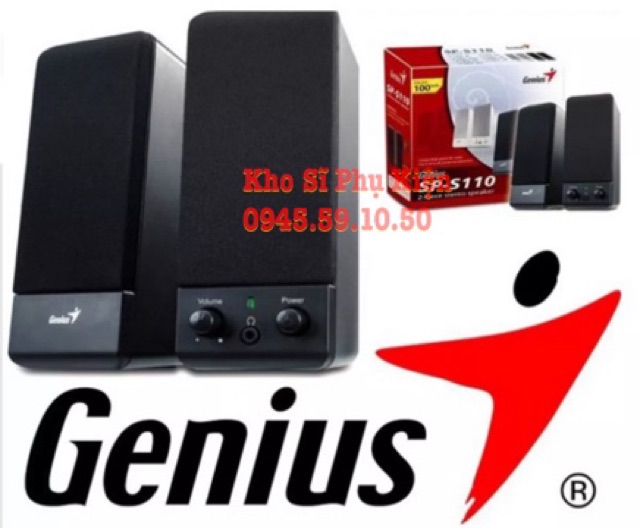 [Mã ELHACE giảm 4% đơn 300K] Loa Vi Tính Genius SP-S110 Chính Hãng