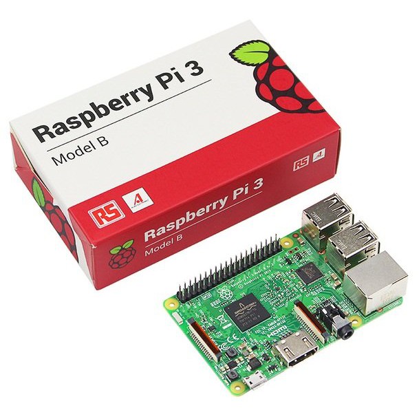 Bo mạch RASPBERRY PI 3 MODEL B RAM 1Gb TÍCH HỢP WIFI VÀ BLUETOOTH Full size HDMI - HÀNG CHÍNH HÃNG.