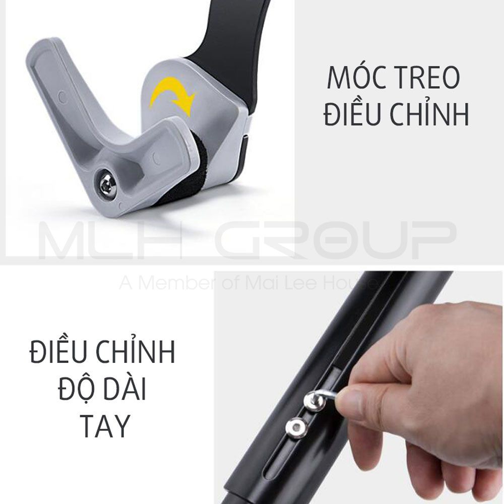 Móc Treo Xe Đạp Giá Treo Xe Đạp Gắn Tường Có Điều Chỉnh Tiết Kiệm Không Gian Chịu Tải Đến 25kg Chắc Chắn Bền Bỉ MLH