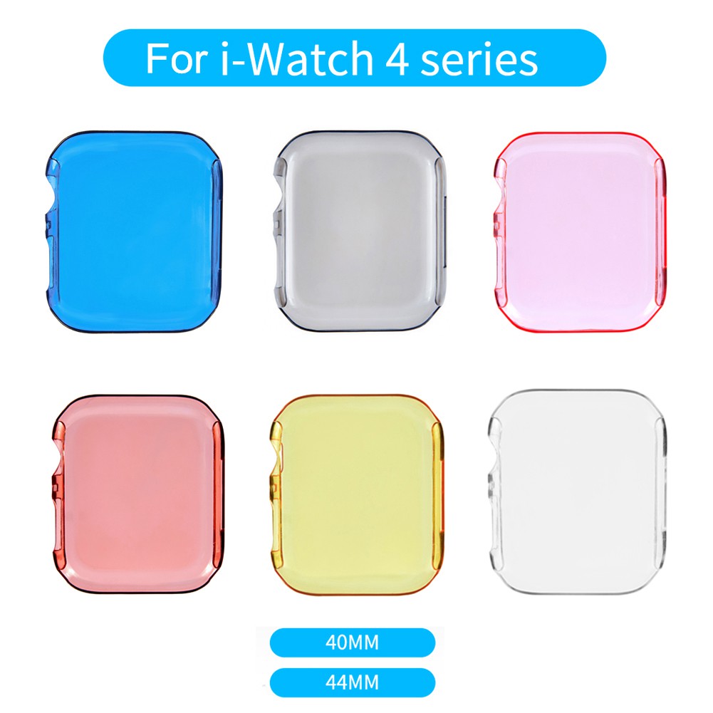 Ốp PC trong suốt bảo vệ màn hình cho đồng hồ Apple Watch iWatch S4 Series 4