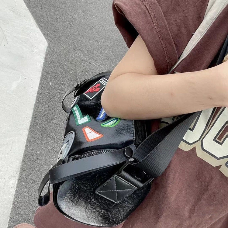 №Túi Đeo Chéo Hình Trụ 2022 Thời Trang Mùa Hè Sang Trọng Chất Lượng Cao Cho Nữ