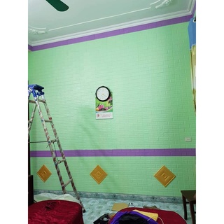 Xốp Giả Gạch Xanh Cốm