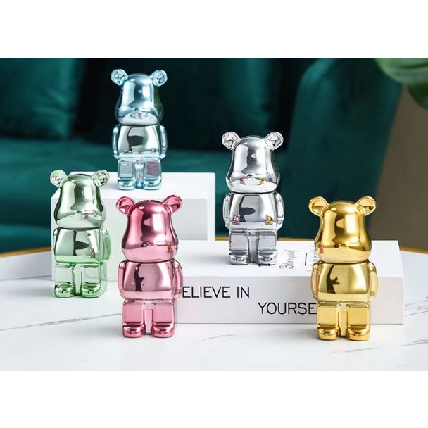 Tăm Gấu Bằng Sứ, Hũ tăm con gấu. Ống đựng tăm con gấu. Ống đựng tăm bông